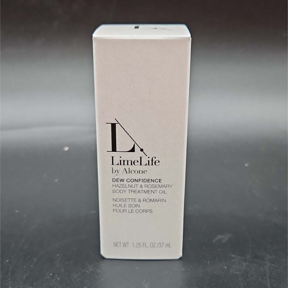 LimeLife by Alcone DEW CONFIDENCE Hazelnut & Rosemary Body Treatment Oil 1.25 oz